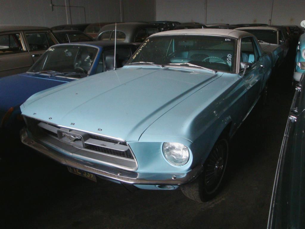 Ford-Mustang '67 light blue | Joop Stolze Classic Cars