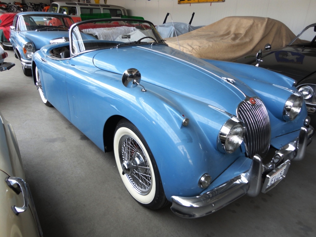 Jaguar-XK 150 S Roadster blue | Joop Stolze Classic Cars