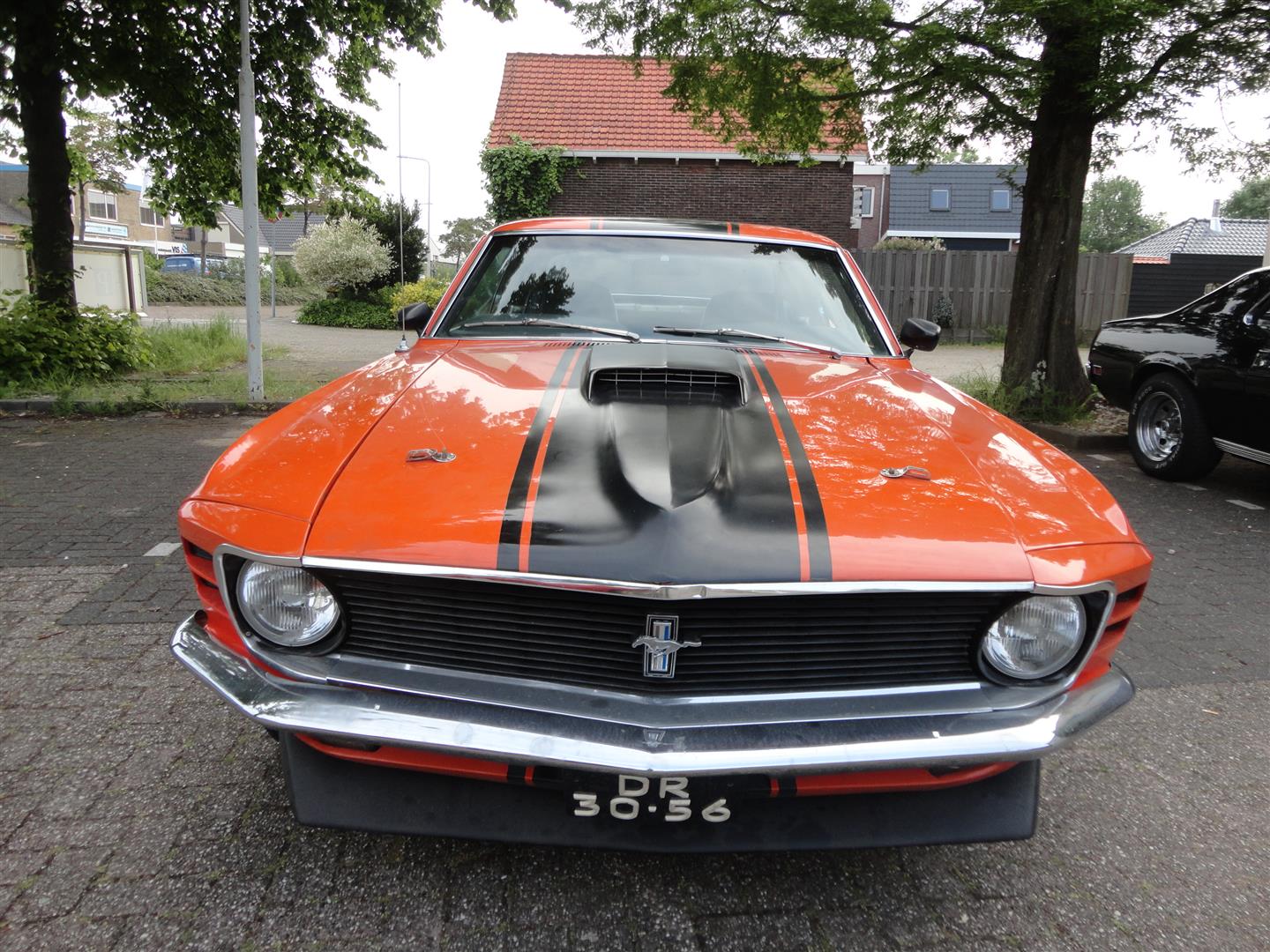 Ford-Mustang 351 oranje | Joop Stolze Classic Cars