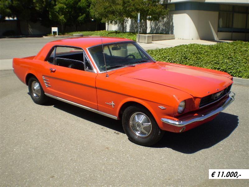 Ford-Mustang '66 coupé | Joop Stolze Classic Cars