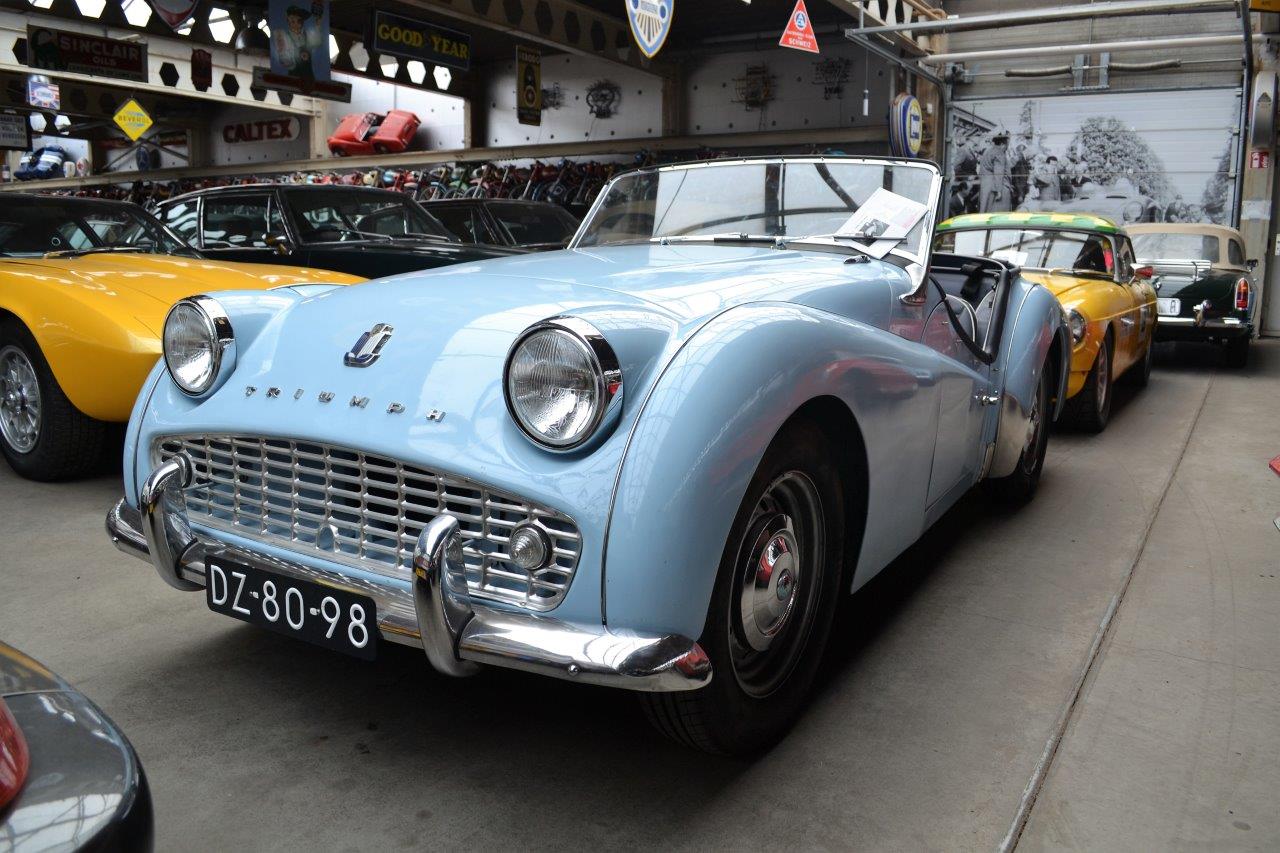 triumph tr3a blue spokes triumph tr3a blue spokes