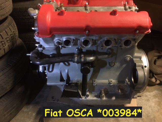 Fiat parts-osca engine | Joop Stolze Classic Cars