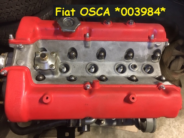Fiat parts-osca engine | Joop Stolze Classic Cars