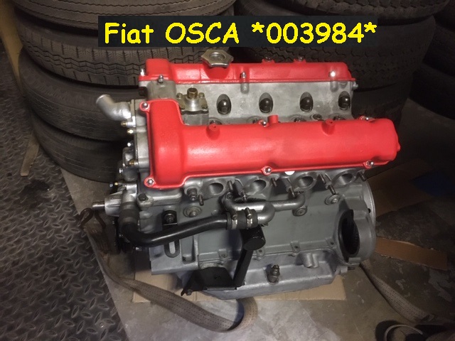 Fiat parts-osca engine | Joop Stolze Classic Cars