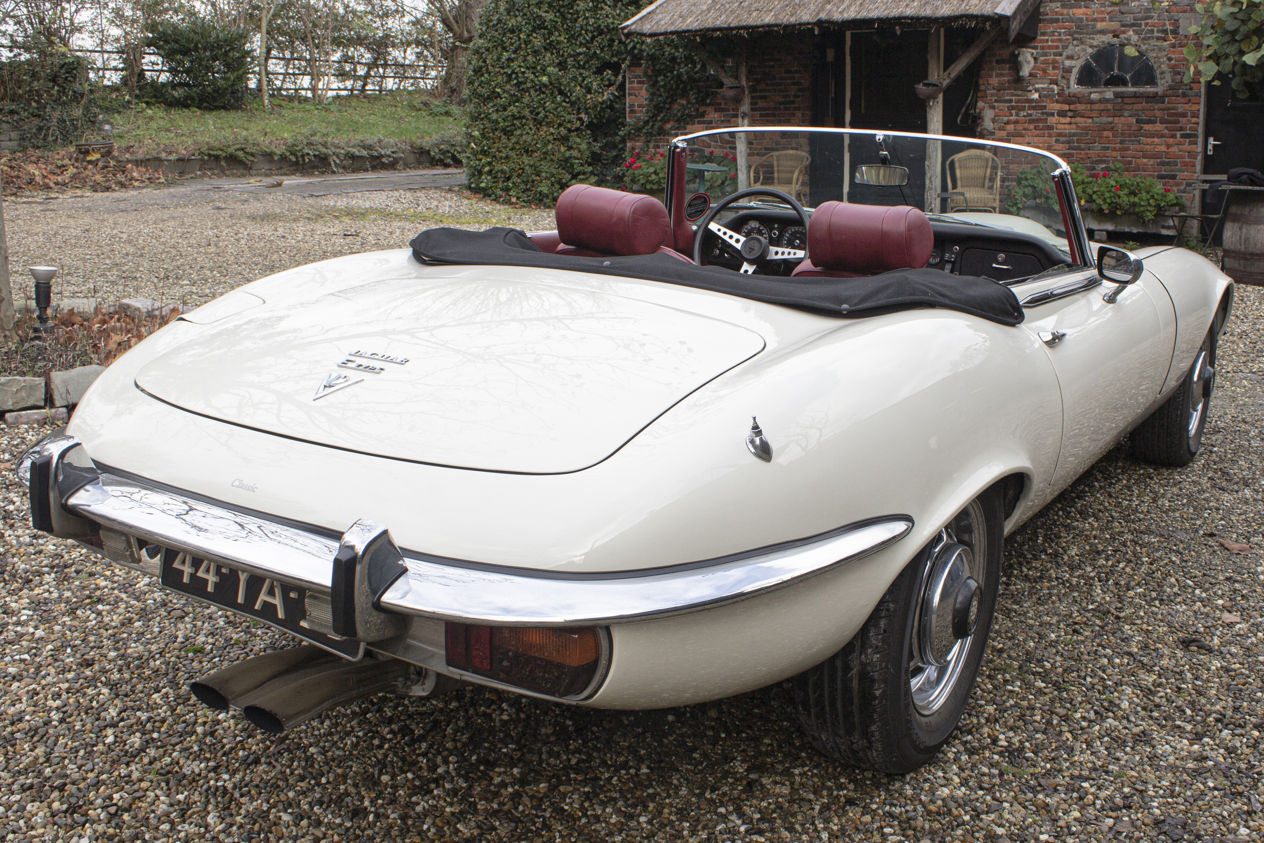 Jaguar3rd series Etype convertible Joop Stolze Classic Cars