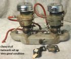 chevrolet-parts-twin-carb-set